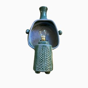 Lampada in ceramica nello stile di Jouve
