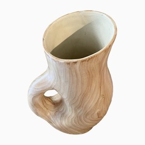 Imitation Holzkrug aus Keramik