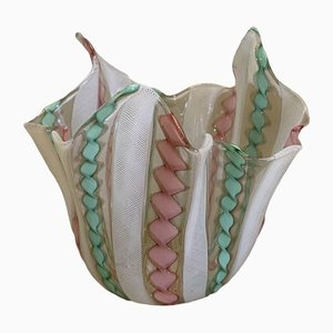 Vintage Venini Handkerchief Glass by Fulvio Bianconi, 1949