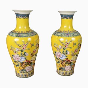 Chinese Ming Porcelain Vases, Set of 2