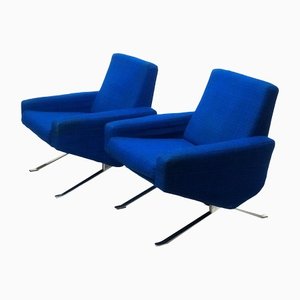 Troika Lounge Chairs by Pierre Guariche for Airborne, France, 1950s