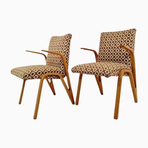 Fauteuils Konkav par Paul Bode pour Federholzgesellschaft, 1950s, Set de 2