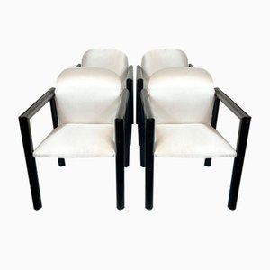 Moderne italienische Mid-Century Sessel, 1970er, 4er Set