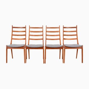 Danish Teak Chairs from KS Møbler, 1960s, Set of 4