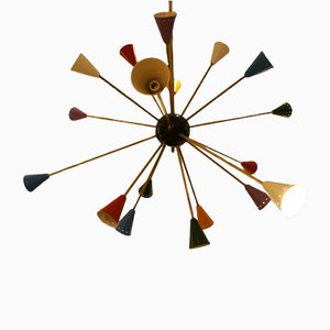 Multicolored Sputnik Pendant Lamp, 1960s