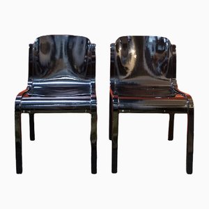 Set of Mito Chairs by Carlo Bartoli for Tisettanta, 1969