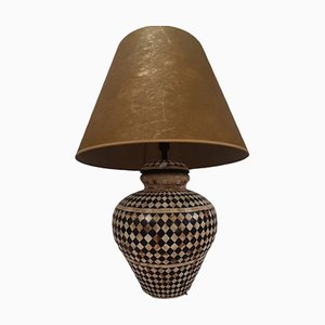 Vintage Table Lamp in Wood