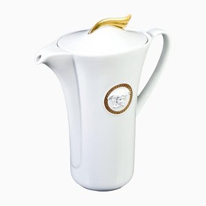 Kaffeemaschine Medillon Meandre Dor von Versace für Rosenthal