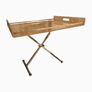 Brass Auxiliary Table by Christian Dior
