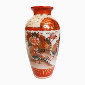 Jarrón chino de porcelana pintado a mano