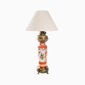Handbemalte Porzellan Lampe im Orientalischen Stil