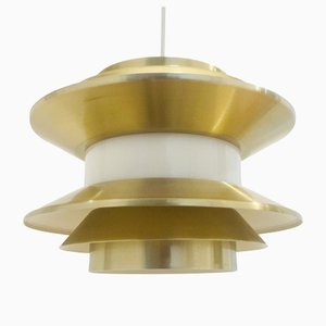 Mid-Century Labelled Trava Ceiling or Pendant Lamp by Carl Thore for Granhaga, Sweden, 1970s