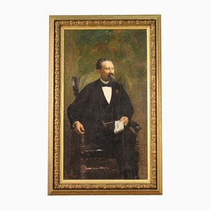 Nach Rinaldo Agazzi, Portrait Gemälde, 1908, Öl auf Leinwand, gerahmt