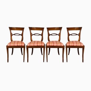 Chairs in Walnut, 20th Century, Set of 4