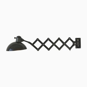 Modell 6718 Scissor Wandlampe von Christian Dell für Kaiser & Co., Deutschland, 1935