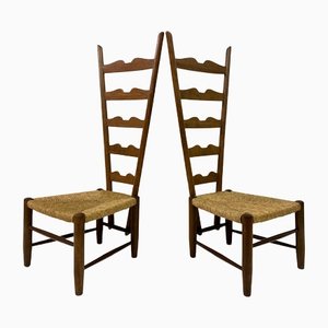 Set of Fureside Chairs by Gio Ponti for Casa E. Giardino