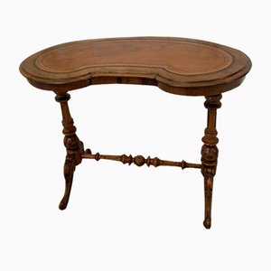 Victorian Burr Walnut Writing Table