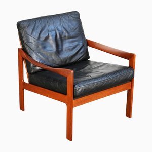 Lounge Chairs by Illum Walkelsø for Niels Eilersen, 1960s,