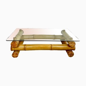 Table Basse Empilable en Bambou