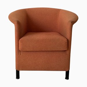 Orange Model Aura Armchair by Paolo Piva for Wittmann