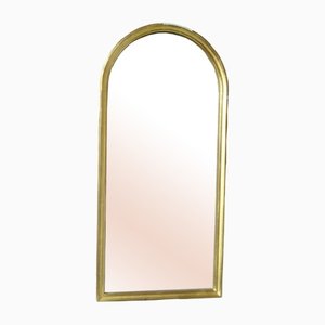 Böhmischer Vintage Spiegel mit goldenem Rahmen
