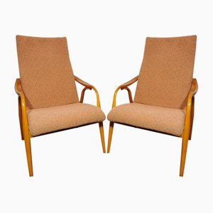 Set of Lounge Chairs by Antonin Suman for Ton