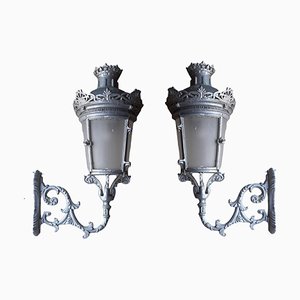 Vintage Iron Wall Lights from Graceland, Set of 2