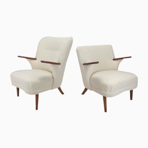 Mid-Century Danish Lounge Chairs by Kronen Aarhus, 1950s, Set of 2