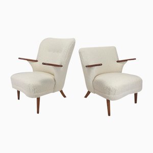 Set of Mid-Century Danish Lounge Chairs by Kronen Aarhus, 1950s