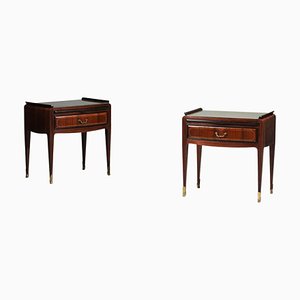 Italian Bedside Tables by Vittorio Dassi, 1960s, Set of 2