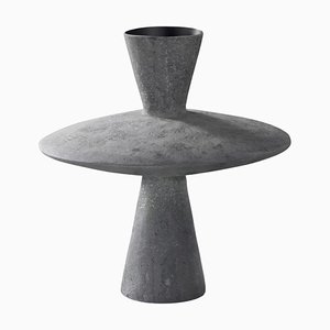 Grey Fiberglass Echo Vase by Imperfettolab
