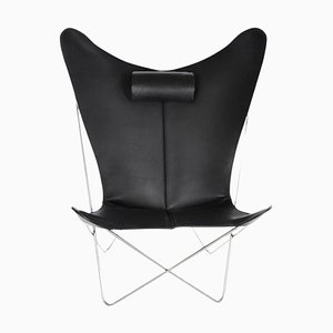 Black and Steel Ks Chair by Ox Denmarq