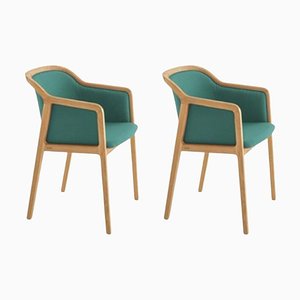 Tropic Vienna Soft Little Armchairs by Colé Italia, Set of 2