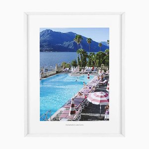 Affiche Villa Serbelloni, Lac de Côme, Photographie Couleur, Encadrée