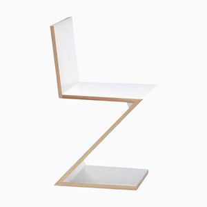 Zig Saw Chair by Gerrit Thomas Rietveld for Cassina