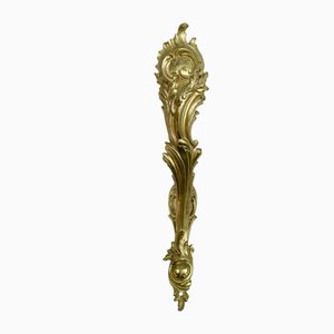 Large Sconce in Gilded Brass With Acanthus Ornament