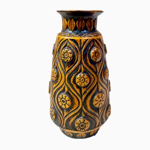 Deutsche Braune Bay Vase von Bay Keramik