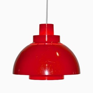 Dänische Lampe von K. Kewo für Red Solar Nordisk