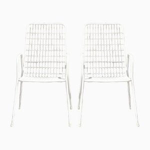 Rio Wire Garden Armchairs from Emu, Italy, 1970s, Set of 2
