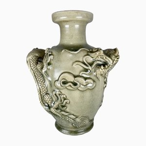 Drago celeste in ceramica, Corea, XIX secolo