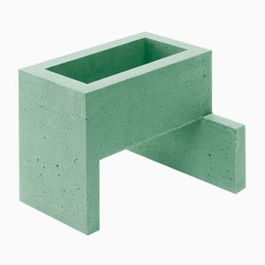 Mint Green Chandigarh III Vase by Paolo Giordano for I-and-I Collection
