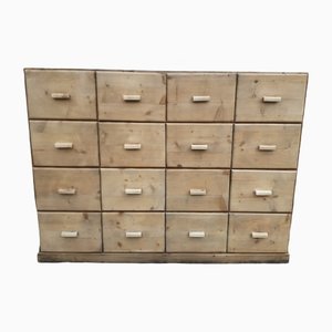 Industrial 16 Drawers Cabinet