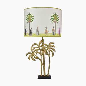 Lámpara de mesa con palmeras de G&C Interiors