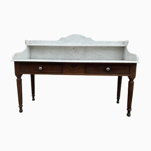 Large Marble Tray Toilet Table