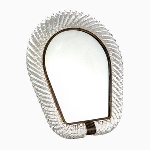 Brass Table Mirror by Barovier & Toso, 1950s