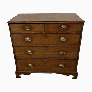Antique George III Oak Chest of Drawers