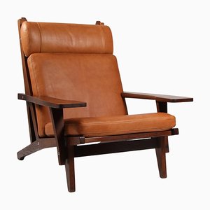 Model Ge-375 Lounge Chair by Hans J. Wegner from Getama