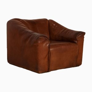 Brown Leather DS 47 Club Chair from de Sede