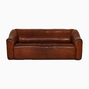 Brown Leather DS 47 3-Seater Sofa from de Sede