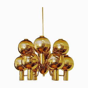 Swedish Chandelier Patricia T372/12 by Hans-Agne Jakobsson, 1950s